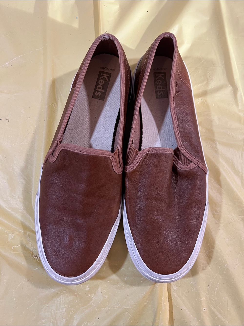 Keds Brown Slip-On Sneakers A2